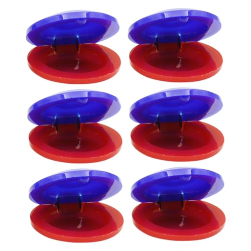 ORFOFE 6 Stück Teiliges Kastagnetten Kleinkinder Bunte Musikinstrumente aus Sicherem Glattem Material Fördert Rhythmusgefühl und Klangwahrnehmung Geeignet als Lernspielzeug für Ab Jahr ORFOFE 6 Stück Teiliges Kastagnetten Kleinkinder Bunte Musikinstrumente aus Sicherem Glattem Material Fördert Rhythmusgefühl und Klangwahrnehmung Geeignet als Lernspielzeug für Ab Jahr von ORFOFE