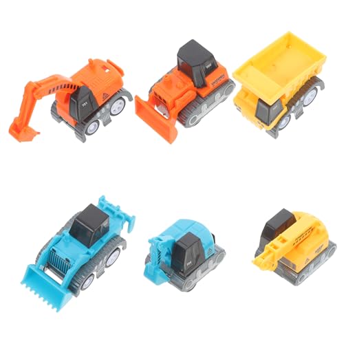 ORFOFE 6 Stück Teiliges Miniatur Inertial Baustellenfahrzeuge aus Kleine Aufziehautos mit Reibungsantrieb Sicher und Handlich für Kleinkinder und Sammler ORFOFE 6 Stück Teiliges Miniatur Inertial Baustellenfahrzeuge aus Kleine Aufziehautos mit Reibungsantrieb Sicher und Handlich für Kleinkinder und Sammler von ORFOFE
