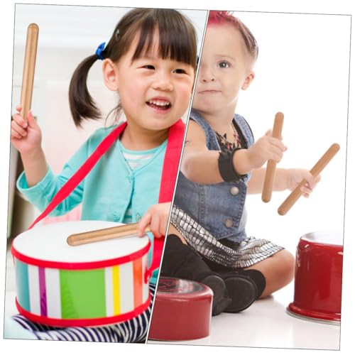 ORFOFE 6 Stück Teiliges Rhythmusstäbe aus Hochwertigem Holz Pädagogisches Schlaginstrument für Musikalische Früherziehung Sicher und Einfach zu Bedienen für Kleinkinder und ORFOFE 6 Stück Teiliges Rhythmusstäbe aus Hochwertigem Holz Pädagogisches Schlaginstrument für Musikalische Früherziehung Sicher und Einfach zu Bedienen für Kleinkinder und von ORFOFE