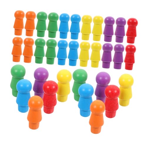 ORFOFE 60 Stück Teiliges Bunter Holzspielsteine für Brettspiele Vielseitige Stabile Spielfiguren in Farben Geeignet für Spiele Mathematikunterricht und Bastelprojekte ORFOFE 60 Stück Teiliges Bunter Holzspielsteine für Brettspiele Vielseitige Stabile Spielfiguren in Farben Geeignet für Spiele Mathematikunterricht und Bastelprojekte von ORFOFE