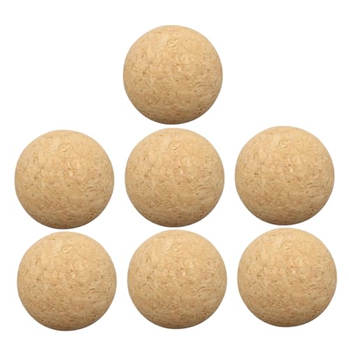ORFOFE 7 Stück Teiliges Foosball Ersatzbälle aus Langlebigem Kork Mini Tischkicker Bälle für Tischfußball Spiel Kompatibel mit Verschiedenen Tischkicker Modellen für Freizeitbereiche ORFOFE 7 Stück Teiliges Foosball Ersatzbälle aus Langlebigem Kork Mini Tischkicker Bälle für Tischfußball Spiel Kompatibel mit Verschiedenen Tischkicker Modellen für Freizeitbereiche von ORFOFE