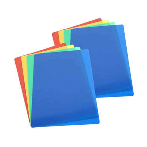 ORFOFE 8 Stück Teiliges Bastelset Bunte Kunststoff Praktische Clay Matte Vielseitige Bastelunterlage für Jungen und Mädchen rutschfest Leicht zu Reinigen für Kreative Tonarbeiten ORFOFE 8 Stück Teiliges Bastelset Bunte Kunststoff Praktische Clay Matte Vielseitige Bastelunterlage für Jungen und Mädchen rutschfest Leicht zu Reinigen für Kreative Tonarbeiten von ORFOFE