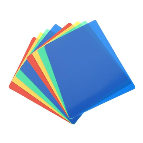 ORFOFE 8 Stück Teiliges Bastelset Kunststoff Schneidematten Bunte Töpferunterlagen für Modelliermasse Einfach zu Handhabende Sichere DIY Tonmatten für Mädchen und Jungen ORFOFE 8 Stück Teiliges Bastelset Kunststoff Schneidematten Bunte Töpferunterlagen für Modelliermasse Einfach zu Handhabende Sichere DIY Tonmatten für Mädchen und Jungen von ORFOFE