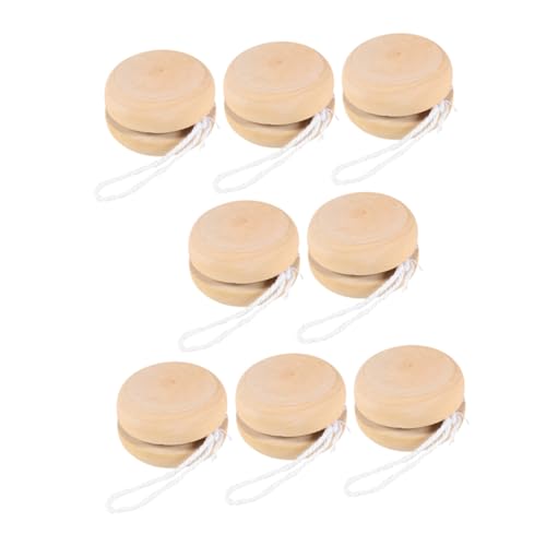 ORFOFE 8 Stück Teiliges Holz yo yo Blanko zum Bemalen Kinderfreundliches DIY holzspielzeug zur Handfertigkeit Motorikförderung Robustes Material für Kreative Bastelprojekte und ORFOFE 8 Stück Teiliges Holz yo yo Blanko zum Bemalen Kinderfreundliches DIY holzspielzeug zur Handfertigkeit Motorikförderung Robustes Material für Kreative Bastelprojekte und von ORFOFE