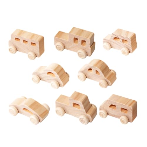 ORFOFE 8 Stück Teiliges Holzauto DIY Bastelset für Unbemalte Graffiti Spielzeuge Naturbelassene Holzautos zum Bemalen Kreatives Malhandwerk Fördert Fantasie und Motorik ORFOFE 8 Stück Teiliges Holzauto DIY Bastelset für Unbemalte Graffiti Spielzeuge Naturbelassene Holzautos zum Bemalen Kreatives Malhandwerk Fördert Fantasie und Motorik von ORFOFE