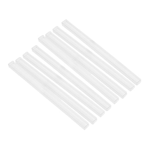 ORFOFE 8 Stück Teiliges Mini Mahjong Halter aus Klarem Robusten Kunststoff rutschfeste Mahjong Kartenhalter für Bequemes Verhindert Umfallen für Spiel und Reise ORFOFE 8 Stück Teiliges Mini Mahjong Halter aus Klarem Robusten Kunststoff rutschfeste Mahjong Kartenhalter für Bequemes Verhindert Umfallen für Spiel und Reise von ORFOFE