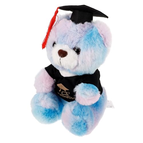 ORFOFE Abschluss Plüschbär mit Doktorhut Kuscheltier Geschenk für Abi und Schulabschluss Weiches Stofftier aus Pp-Baumwolle Niedlicher Kleiner Teddybär für Fest und Dekoration ORFOFE Abschluss Plüschbär mit Doktorhut Kuscheltier Geschenk für Abi und Schulabschluss Weiches Stofftier aus Pp-Baumwolle Niedlicher Kleiner Teddybär für Fest und Dekoration von ORFOFE