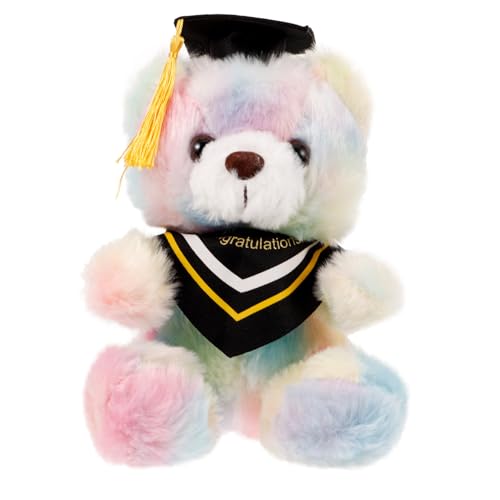 ORFOFE Abschlussbär Plüsch Kuscheltier Flauschig Cartoon Bär mit Doktorhut Abschlussgeschenk für Studenten und Rosa Blau ORFOFE Abschlussbär Plüsch Kuscheltier Flauschig Cartoon Bär mit Doktorhut Abschlussgeschenk für Studenten und Rosa Blau von ORFOFE