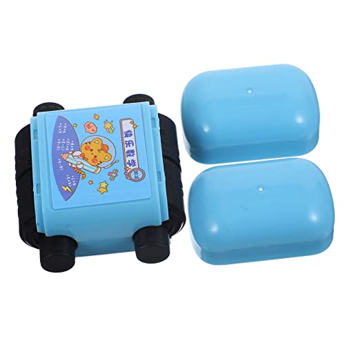 ORFOFE Mathe Stempel Roller Additions- Und Subtraktions-rechenstempel Mathe-lernspielzeug Spielset Für Kinder Rollenstempel Lernen Wiederverwendbarer Rechenroller Lehrstempel Für Kinder Blue Plastik von ORFOFE