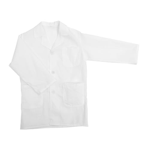 ORFOFE Arztkittel Langarm Weiß Labormantel Atmungsaktiv Hautfreundlich Für Jungen Mädchen Wissenschaft Kostüm Rollenspiel Schule Party ORFOFE Arztkittel Langarm Weiß Labormantel Atmungsaktiv Hautfreundlich Für Jungen Mädchen Wissenschaft Kostüm Rollenspiel Schule Party von ORFOFE