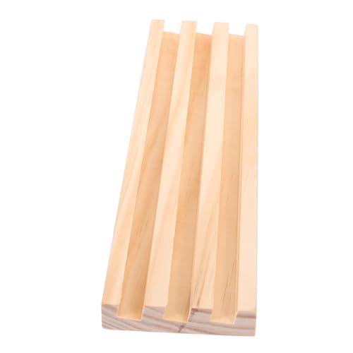 ORFOFE Aufbewahrungsregal Für Dominosteine Domino Racks Multifunktionale Domino Tabletts Domino Sockel Aus Holz Präsentationsbasis Domino Zubehör DIY Zubehör Domino Halter Domino von ORFOFE