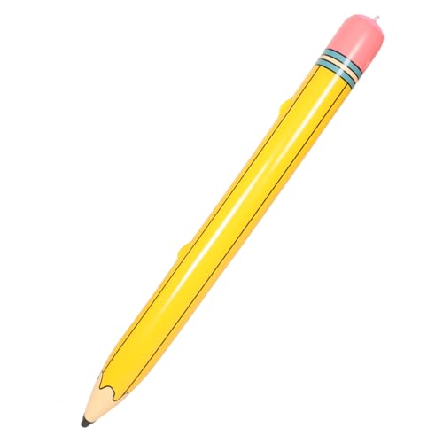 ORFOFE Aufblasbarer PVC Bleistift Leichte Dekoration für Klassenzimmer und Geburtstag Stabiles Material Tragbar Charmantes Design für Party und Schulanfang ORFOFE Aufblasbarer PVC Bleistift Leichte Dekoration für Klassenzimmer und Geburtstag Stabiles Material Tragbar Charmantes Design für Party und Schulanfang von ORFOFE