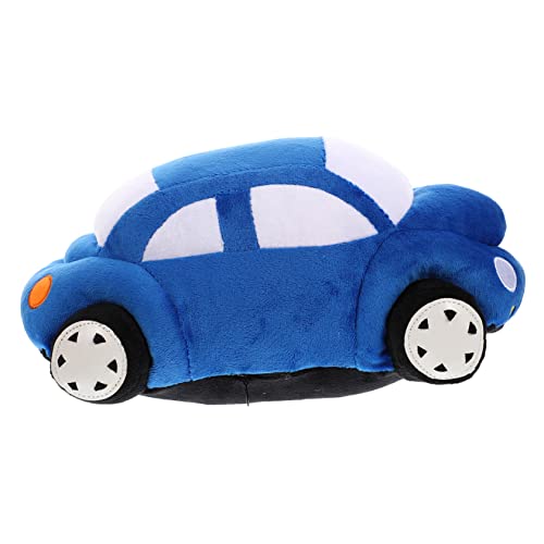 ORFOFE Automodell Spielzeug Kissen Babypuppe für Jungen Kinderkissen Plüschautospielzeug Spielzeug für Kinder kinderspielzeug Cartoon-Spielzeug Cartoon-Autopuppe PP Baumwolle Blue von ORFOFE