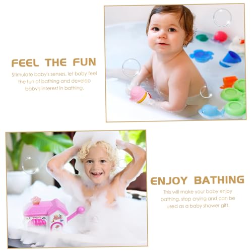 ORFOFE Bunte Bubble Maschine aus Langlebigem Kunststoff Leicht und Tragbar für Badewanne Dusche und Schwimmbad Fördert Farberkennung und Badespaß ORFOFE Bunte Bubble Maschine aus Langlebigem Kunststoff Leicht und Tragbar für Badewanne Dusche und Schwimmbad Fördert Farberkennung und Badespaß von ORFOFE