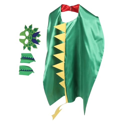 ORFOFE Cartoon Dinosaur Cape Kinderkostüm und Langlebig Dinosaurier Umhang für Jungen Mädchen Faschingsparty Rollenspiel Verkleidung Zubehör ORFOFE Cartoon Dinosaur Cape Kinderkostüm und Langlebig Dinosaurier Umhang für Jungen Mädchen Faschingsparty Rollenspiel Verkleidung Zubehör von ORFOFE