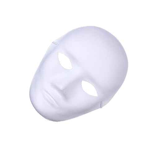 ORFOFE DIY Halloween Kostüme Blanko Malerei Maske Für änner Hip Hop Tanz Gespenst Cosplay Faschingsparty Maskerade Erwachsene Halloween Kostüme von ORFOFE