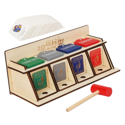 ORFOFE DIY Holz Müllsortierspielzeug Pädagogisches Lernspielzeug für Umweltbewusstsein Feinmotorik und Analytische Fähigkeiten Kreatives Bastelset für Vorschulkinder Ab Jahren ORFOFE DIY Holz Müllsortierspielzeug Pädagogisches Lernspielzeug für Umweltbewusstsein Feinmotorik und Analytische Fähigkeiten Kreatives Bastelset für Vorschulkinder Ab Jahren von ORFOFE