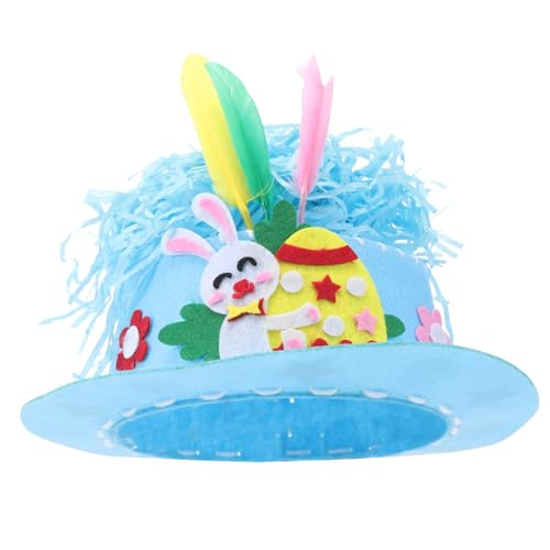 ORFOFE DIY Ostermütze Bastelset aus Weichem Vliesstoff Kinderfreundliches Material Inklusive Bunter Accessoires für Osterfeiern Schulprojekte und Kreative Zufällige Farbe ORFOFE DIY Ostermütze Bastelset aus Weichem Vliesstoff Kinderfreundliches Material Inklusive Bunter Accessoires für Osterfeiern Schulprojekte und Kreative Zufällige Farbe von ORFOFE