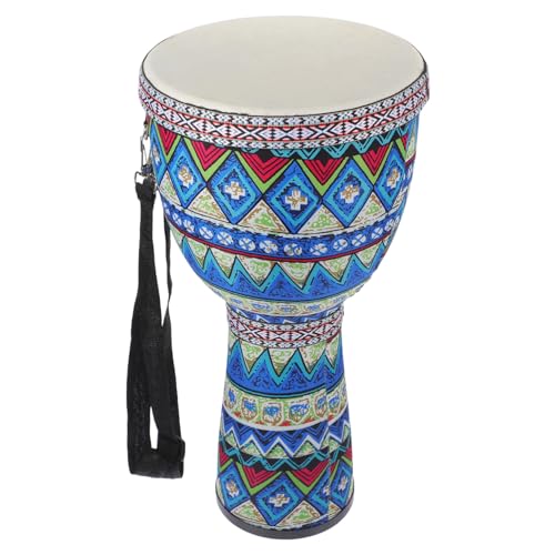 ORFOFE Djembe für Kinder Bunte Handtrommel Percussion-Spielzeug Handtrommelinstrument Schlaginstrument Kinder frühes Musikspielzeug Kinder trommeln Handtrommeln für Erwachsene PVC von ORFOFE