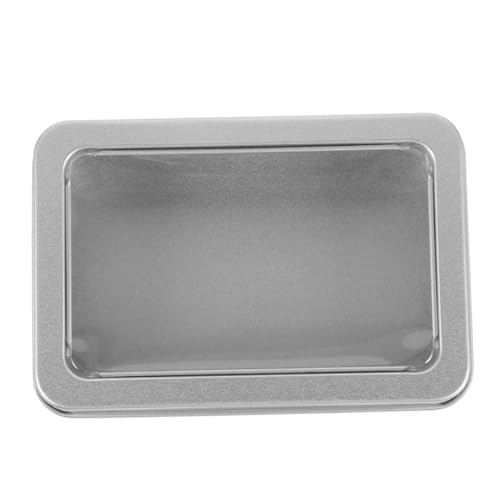 ORFOFE Dose Würfel Fall Storage Boxes aufbwahrungs-Box schmuckschatulle schmuckschachtel stauboxen Silve Würfelkästen aus Metall Würfelboxen mit Schaumstoffunterlage Würfel liefert Eisen von ORFOFE