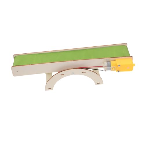 ORFOFE Elektrisches Stem Lernset Modell Bausatz für Schüler DIY Holzbausatz Wissenschaftsprojekt Kleines Motorisiertes Förderbandsystem Pädagogisches Experiment ORFOFE Elektrisches Stem Lernset Modell Bausatz für Schüler DIY Holzbausatz Wissenschaftsprojekt Kleines Motorisiertes Förderbandsystem Pädagogisches Experiment von ORFOFE