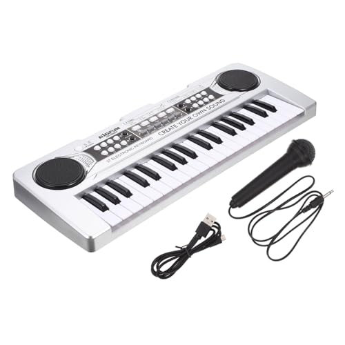 ORFOFE Elektronische Orgel für Kinder Spielzeug Kinder Klavier Klaviere für Kinder Klavier für Kinder Kindertastatur Kinderklavier kinderinstrumente Musikinstrument für Kinder Plastik von ORFOFE