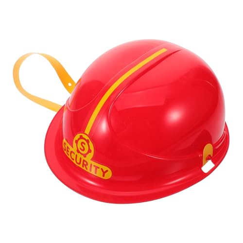 ORFOFE Engineering Hut Spielzeug Bauschutzhelme Kinder Feuerwehrmann Hüte Jungen Feuerwehrmann Partygeschenke Party Cosplay Feuerwehrmann Hüte Feuerwehrmann Cosplay Hüte von ORFOFE