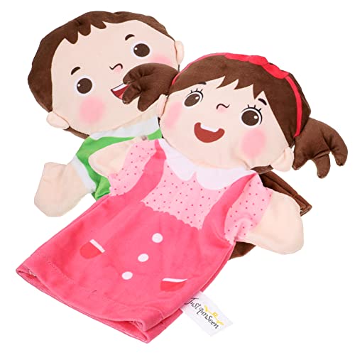 ORFOFE Figures Plaything Toy Puppet Erwachsene Doll Kids Figur Storytelling für Time Puppets Handpuppen Children Realistische Hand Lifelike Puppen Realistisches Stuffed Kindergarten Prop von ORFOFE