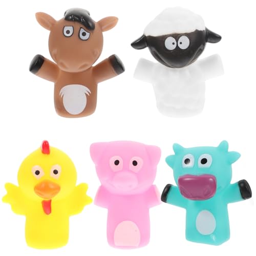 ORFOFE Fingerpuppen Geschmeidige Fingerpuppen Fingerpuppen Spielzeug Teiliges Cartoon Fingerpuppen Pädagogische Marionette Handfingerpuppen Geschichte Zeitpuppen Kinder von ORFOFE