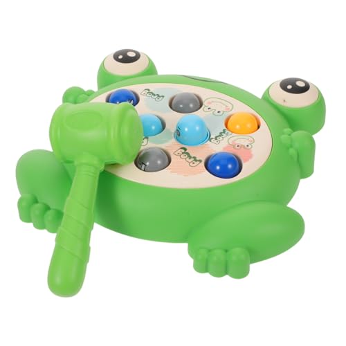 ORFOFE Frosch Hammerspiel Lernspielzeug für Motorik und Logisches Denken Interaktives Tischspiel für Jungen Mädchen Gehirnentwicklung Eltern-Junge Mädchen Spiel ORFOFE Frosch Hammerspiel Lernspielzeug für Motorik und Logisches Denken Interaktives Tischspiel für Jungen Mädchen Gehirnentwicklung Eltern-Junge Mädchen Spiel von ORFOFE