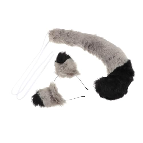 ORFOFE Fuchsohren Stirnband Zubehör Cosplay Wolf Kunstschwanz Tier Fuchsohren Pelzige Stirnbänder Pelz Stirnband Kleinkind Mädchen Stirnbänder ORFOFE Fuchsohren Stirnband Zubehör Cosplay Wolf Kunstschwanz Tier Fuchsohren Pelzige Stirnbänder Pelz Stirnband Kleinkind Mädchen Stirnbänder von ORFOFE