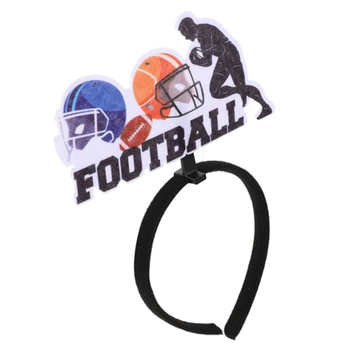 ORFOFE Fußballspiel Stirnbänder Sporthaarstücke Für Fußball Themen Partys Game Day Accessoires von ORFOFE