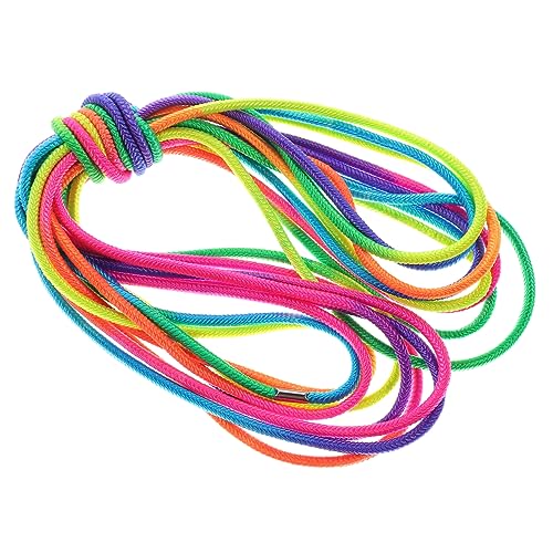 ORFOFE Gummiband Outdoor-Spielset für Kinder Outdoor-Spielzeug für Kinder interaktives Spielzeug kinderparty mitgebsel Springseile für Kinder Chinesisches Springseil für Kinder Plastik von ORFOFE