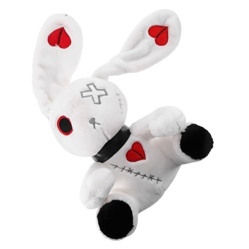 ORFOFE Halloween Plüschhase Weiß Kuscheltier Stofftier Dekoration Wohnzimmer Sofa Weiches Rabbit Stuffed Animal ORFOFE Halloween Plüschhase Weiß Kuscheltier Stofftier Dekoration Wohnzimmer Sofa Weiches Rabbit Stuffed Animal von ORFOFE