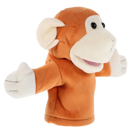 ORFOFE Handpuppenspielzeug Plüschfigurenspielzeug Tiere Tierische Plüsch-handpuppe Handpuppe Für Kinder Tierhandpuppen Tierisches Plüschtier Stofftier Handpuppe Kurzer Plüsch von ORFOFE