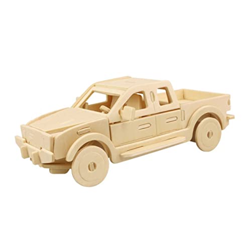 ORFOFE Holz Auto Puzzle Modell Bausatz Lernspielzeug Kreatives Fahrzeugspielzeug Feinmotorik Vorstellungskraft Sicheres Material Holzspielzeug ORFOFE Holz Auto Puzzle Modell Bausatz Lernspielzeug Kreatives Fahrzeugspielzeug Feinmotorik Vorstellungskraft Sicheres Material Holzspielzeug von ORFOFE