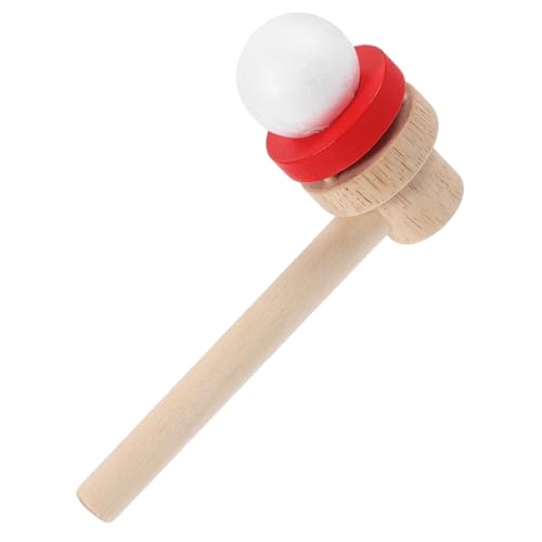 ORFOFE Holz Balance Blowing Toy Schwebende Kugel Geschicklichkeitsspiel für Eltern Rot Pädagogisches Blasball Spiel zur Motorik Koordinationsförderung Sicheres Holzspielzeug ORFOFE Holz Balance Blowing Toy Schwebende Kugel Geschicklichkeitsspiel für Eltern Rot Pädagogisches Blasball Spiel zur Motorik Koordinationsförderung Sicheres Holzspielzeug von ORFOFE