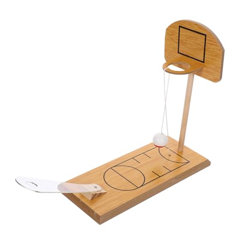 ORFOFE Holz Desktop Basketball Spielzeug Für Kinder Mini Basketballspiel Mit Korb Ideales Finger Spielzeug Für Jungen Und ädchen Lustiges Spielzeug Für Babys Und Kleinkinder von ORFOFE