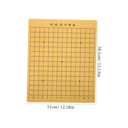 ORFOFE Holz Doppeltes Schachbrett Kreatives Doppelseitiges Gobang und Xiangqi Brettspiel Tragbar Leicht Stabil Für Zuhause und Reise ORFOFE Holz Doppeltes Schachbrett Kreatives Doppelseitiges Gobang und Xiangqi Brettspiel Tragbar Leicht Stabil Für Zuhause und Reise von ORFOFE