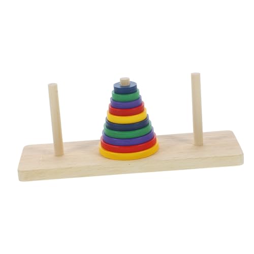 ORFOFE Holz Gehirn Puzzle für Erwachsene Buntes Intellektuelles Turm Hanoi Denkspiel Kreatives Geduldspiel Kreativität und Vorstellungskraft Sicheres Langlebiges Holzspielzeug für ORFOFE Holz Gehirn Puzzle für Erwachsene Buntes Intellektuelles Turm Hanoi Denkspiel Kreatives Geduldspiel Kreativität und Vorstellungskraft Sicheres Langlebiges Holzspielzeug für von ORFOFE