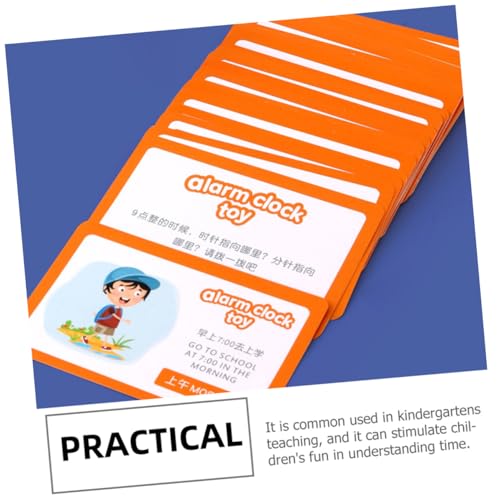 ORFOFE Holz Lernuhr für Robustes Sicheres Holzspielzeug Pädagogisches Zeitlernspielzeug Bunte Konstruktionsuhr für Vorschule und Grundschule zur Kognitiven Entwicklung ORFOFE Holz Lernuhr für Robustes Sicheres Holzspielzeug Pädagogisches Zeitlernspielzeug Bunte Konstruktionsuhr für Vorschule und Grundschule zur Kognitiven Entwicklung von ORFOFE