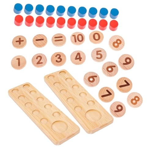 ORFOFE Holz Mathe Zählen Lernen Rechenrahmen Pädagogisches Mathematik Lernset für Jahre Farbige Perlen Zählspielzeug Zahlenverständnis ORFOFE Holz Mathe Zählen Lernen Rechenrahmen Pädagogisches Mathematik Lernset für Jahre Farbige Perlen Zählspielzeug Zahlenverständnis von ORFOFE