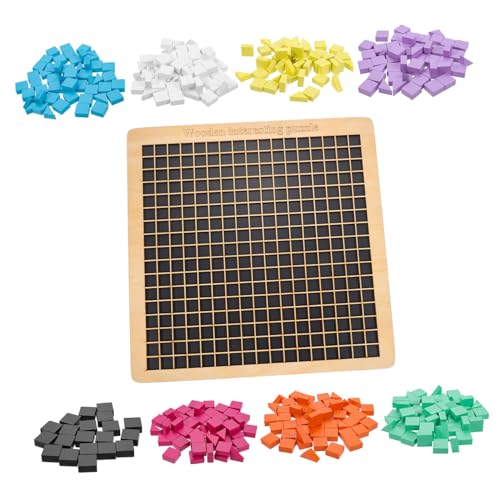 ORFOFE Holz Puzzle Bunte Musterblöcke Holzpuzzle Lernspielzeug Ab Jahren Montessori Puzzle für Kreativität und Eltern Junge Mädchen Interaktion ORFOFE Holz Puzzle Bunte Musterblöcke Holzpuzzle Lernspielzeug Ab Jahren Montessori Puzzle für Kreativität und Eltern Junge Mädchen Interaktion von ORFOFE