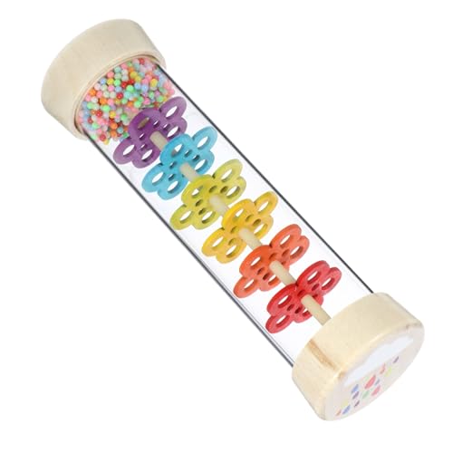 ORFOFE Holz Regenstift Musikinstrument Regenmacher Lernspielzeug zur Kognitiven Sensorisches Musikspielzeug zur Frühkindlichen Entwicklung und Hand-Auge-koordination ORFOFE Holz Regenstift Musikinstrument Regenmacher Lernspielzeug zur Kognitiven Sensorisches Musikspielzeug zur Frühkindlichen Entwicklung und Hand-Auge-koordination von ORFOFE