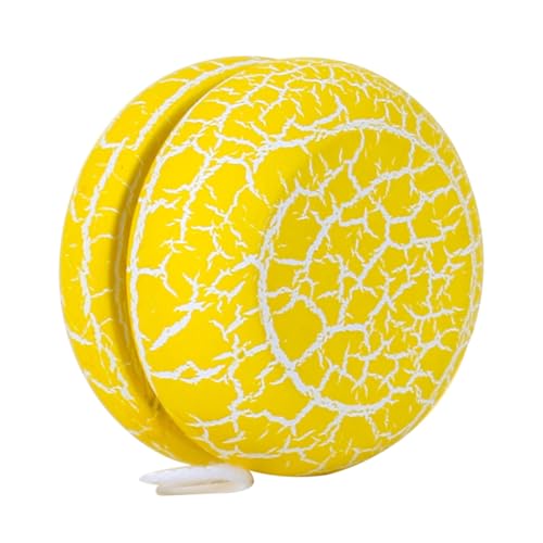 ORFOFE Holz Yoyo Ball mit Lebhaftem Riss Design Kindgerechtes Holzspielzeug für Fördert Farberkennung und Handgelenkstärke Tragbar und Robust Geschenk für Junge Yoyo Liebhaber Gelb ORFOFE Holz Yoyo Ball mit Lebhaftem Riss Design Kindgerechtes Holzspielzeug für Fördert Farberkennung und Handgelenkstärke Tragbar und Robust Geschenk für Junge Yoyo Liebhaber Gelb von ORFOFE