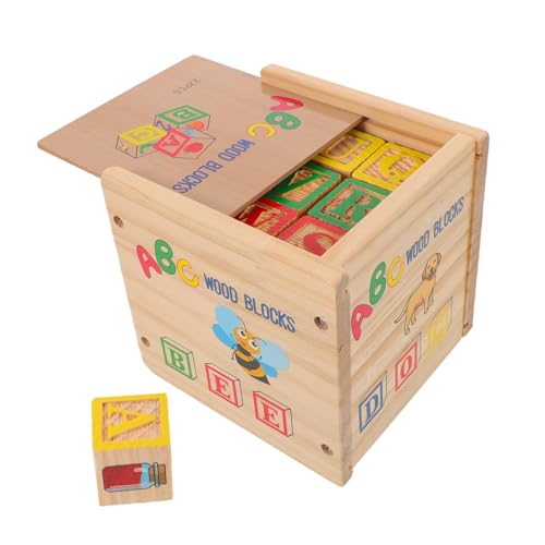 ORFOFE Holz-bausteine Alphabet Zahlen Holzspielzeug Lernspielzeug für Kleinkinder Vorschule Montessori Holzbausteine Alphabet Zahlen Lernset Pädagogisch Sicher ORFOFE Holz-bausteine Alphabet Zahlen Holzspielzeug Lernspielzeug für Kleinkinder Vorschule Montessori Holzbausteine Alphabet Zahlen Lernset Pädagogisch Sicher von ORFOFE