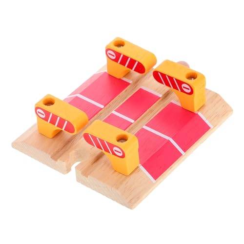 ORFOFE Holzbahn Zubehör Rote Bahnübergang Straßensperre Kawaii Lernspielzeug für Ab Jahren Motorik und Logischem Denken ORFOFE Holzbahn Zubehör Rote Bahnübergang Straßensperre Kawaii Lernspielzeug für Ab Jahren Motorik und Logischem Denken von ORFOFE