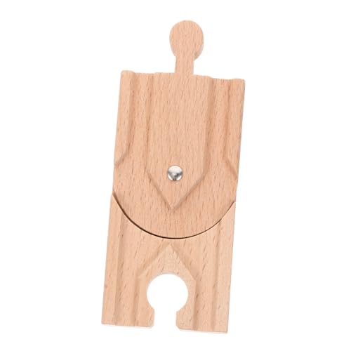 ORFOFE Holzeisenbahn Zubehör Holzgleis Ersatzteil für Eisenbahn Lernspielzeug Wendeschiene für Kreative BAU Spielaktivitäten Fördert Feinmotorik und Eltern Junge Mädchen interaktion ORFOFE Holzeisenbahn Zubehör Holzgleis Ersatzteil für Eisenbahn Lernspielzeug Wendeschiene für Kreative BAU Spielaktivitäten Fördert Feinmotorik und Eltern Junge Mädchen interaktion von ORFOFE