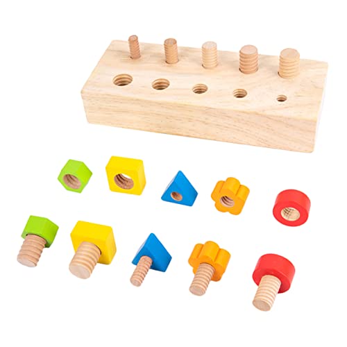 ORFOFE Holzformspielzeug für Kleinkinder Montessori Lernspiel Motorikförderndes Steckpuzzle Farbige Geometrische Formen Frühes Bildungsset für Jungen und Mädchen Teiliges ORFOFE Holzformspielzeug für Kleinkinder Montessori Lernspiel Motorikförderndes Steckpuzzle Farbige Geometrische Formen Frühes Bildungsset für Jungen und Mädchen Teiliges von ORFOFE