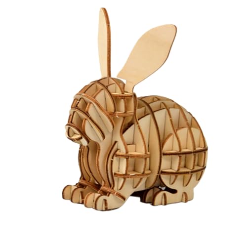 ORFOFE Holzpuzzle Kaninchenform für Kreatives Lernspielzeug Hand Auge koordination und Feinmotorik Sicheres Glattes Holzspielzeug Geschenk für Jungen und Mädchen ORFOFE Holzpuzzle Kaninchenform für Kreatives Lernspielzeug Hand Auge koordination und Feinmotorik Sicheres Glattes Holzspielzeug Geschenk für Jungen und Mädchen von ORFOFE